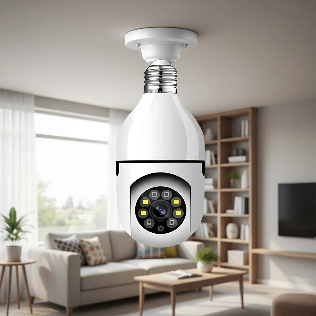 Camara De Seguridad 360 Bombillo WIFI