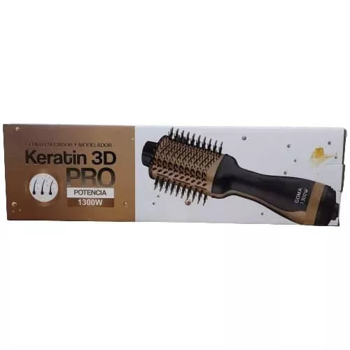 Cepillo Secador cabello Keratina
